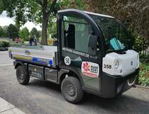 =Goupil-G 4-Elektrofahrzeug, eingesetzt auf dem BUGA-Gelände in Erfurt im August 2021