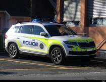Polizei Vaud  Skoda in Lausanne-Lutry am 01.01.2022