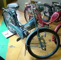 Rabeneick M14, Mofa aus Bielefeld-Brackwede, 32ccm, 1PS, Vmax.30Km/h, Baujahr 1953, Auto-und Uhrenwelt Schramberg, Aug.2014 