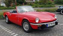 =Triumph Spitfire 1500 ist Teilnehmer der DMV-Classic Tour  Rund um Fulda  im August 2021