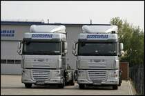DAF XF105.410SC  SpaceCab  der DNNINGHAUS Transporte. (01.05.2009)
