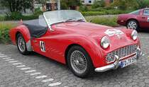=Triumph TR 3 ist Teilnehmer der DMV-Classic Tour  Rund um Fulda  im August 2021