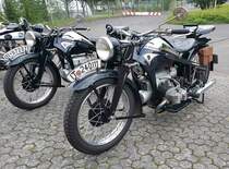 =Zündapp KS 600 ist Teilnehmer der DMV-Classic Tour  Rund um Fulda  im August 2021