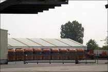 Teil des Fuhrparks: ACTROS 1844 und 1846 von HEINZ J. OLLENHORST.