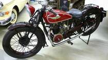 Dollar, Oldtimermotorrad aus Frankreich, die Firma produzierte von 1925-39, Auto-und Uhrenwelt Schramberg, Aug.2014