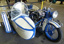 Dollar 500, von 1930, mit Beiwagen, Auto-und Uhrenwelt Schramberg, Aug.2014