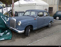 Mercedes 190b ausgestellt in Hauenstein am 22.01.2022
