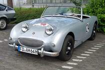 =Austin Healy Sprite MK 1 steht bereit zur Teilnahme an der DMV-Classic Tour  Rund um Fulda  im August 2021