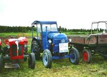Traktor von der Maschinenbau und Bahnbedarf AG Potsdam vorm. O&K, Somsdorf 22.05.04