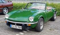 =Triumph Spitfire gehört zum Teilnehmerfeld der DMV-Classic Tour  Rund um Fulda  im August 2021