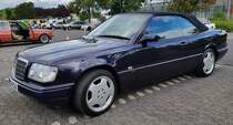 =MB W 124 gehört zum Teilnehmerfeld der DMV-Classic Tour  Rund um Fulda  im August 2021