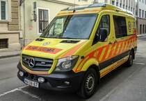 Diesen Mercedes-Benz Sprinter Ambulanz habe ich in Dezember 2020 aufgenommen.