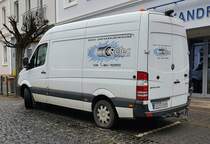 =MB Sprinter der Firma ReTec steht im Oktober 2021 in Hünfeld