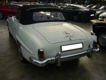 Heckansicht eines Mercedes Benz W121 B II aus dem Jahr 1960. Classic Remise Düsseldorf am 13.02.2022.