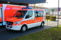 ASB Frankfurt Mercedes Benz Sprinter NEF am 12.02.22 in Frankfurt am Main 