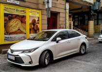 Diesen Corolla E210 Sedan habe ich in Dezember 2020 gesehen.