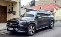 Diesen Mercedes-Benz GLS habe ich in Dezember 2020 gesehen.