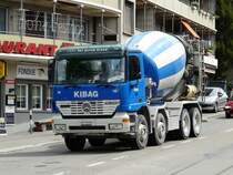 KIBAG - Mercedes ACTROS Nr.19  ZH 22497 unterwegs in der Stadt Zrich am 26.04.2009