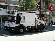 Bern mobil - Mercedes ATECO  BE 464 unterwegs in der Stadt Bern am 03.05.2009