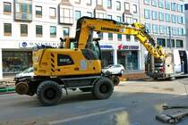 Liebherr 922 Rail am 05.03.22 in Frankfurt am Main