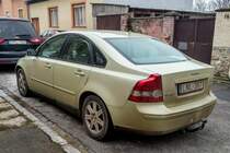 Rückansicht: Volvo S40 Mk2. Die Aufnahme stammt vom 12.2020.