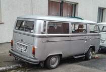 Rückansicht: VW Transporter T2. Foto: 12.2020