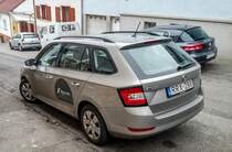 Rückansicht: Skoda Fabia Mk3 Combi. Foto: 12.2020.