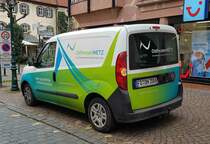 =Fiat Doblo von OSTHESSENNETZ steht im November 2021 in Fulda