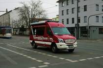 BF Darmstadt Mercedes Benz Sprinter ELW TE 1-04-1 am 17.03.22 in Darmstadt