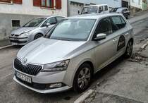 Diesen Skoda Fabia Mk3 habe ich in 12.2020 aufgenommen.