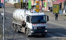 MB ANTOS 2533 Abwasserentsorgungsfahrzeug am 16.03.22 Berlin Buch.