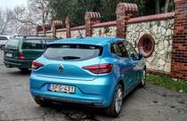 Rückansicht: Renault Clio V. Foto: 12.2020.