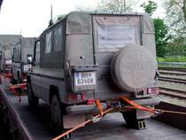 PUCH-G in Reih&Glied auf Laads verladen;090503