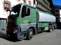 ACTROS 2540 bei der Zustellung von Heizöl im geschichtsträchtigen Ortskern von St.Wolfgang im Salzkammergut; 220309