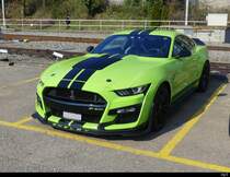 Ford Mustang Shelby in der Stadt Biel am 19.03.2022