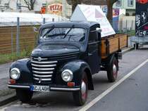 Diesen schnen Barkas Oldtimer habe ich am Bendplatz in Aachen gesehen. Er dient heute als Werbefahrzeug.
