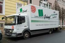 =MB Atego 816 vom Second-Hand-Kaufhaus GRÜMEL, 12-2021