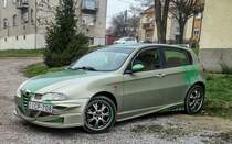 Getunter Alfa-Romeo 147. Foto: 12.2020.