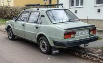 Rückansicht: Skoda 105 L. Foto: 12.2020.