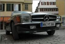 Die SL-Baureihe R107 wurde von 1971 - 1989 gebaut. 02.05.2009 (Jonas)