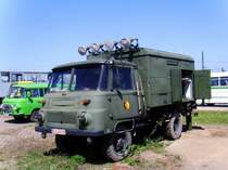 Robur in NVA-Ausfhrung beim 12.IFA-Oldtimertreffen 2009 in Werdau.