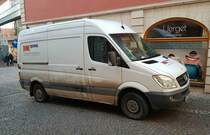 =MB Sprinter von MK-systems steht im Dezember 2021 in Fulda