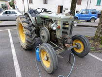 Landini Traktor L25, Baujahr 1950 bis 1960, Glühkopfmotor, 18 KW (02.04.2022)