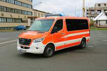 Feuerwehr Kleinostheim Mercedes Benz Spinter MTW (Florian Kleinostheim 14/2) am 02.04.22 bei einen Fototermin