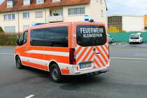 Feuerwehr Kleinostheim Mercedes Benz Spinter MTW (Florian Kleinostheim 14/2) am 02.04.22 bei einen Fototermin