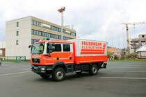 Feuerwehr Kleinostheim MAN TGM V-LKW (Florian Kleinostheim 56/1) am 02.04.22 bei einen Fototermin