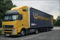 Dieser VOLVO FH 400PS Euro5 der ungarischen WABERER´S Optimum Solution verbrachte das Wochenende auf dem Rasthof Sauerland-West. (03.05.2009)