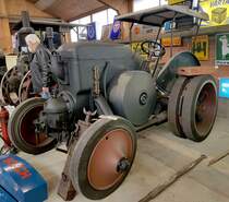 =Lanz Bulldog ??? steht bei der Bulldogmesse in Alsfeld, 10-2021