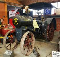 =IHC Titan 10-20, Bj. 1918, gesehen bei der Bulldogmesse in Alsfeld, 10-2021