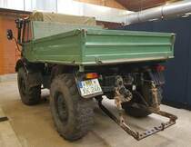 =Unimog steht bei der Bulldogmesse in Alsfeld, 10-2021